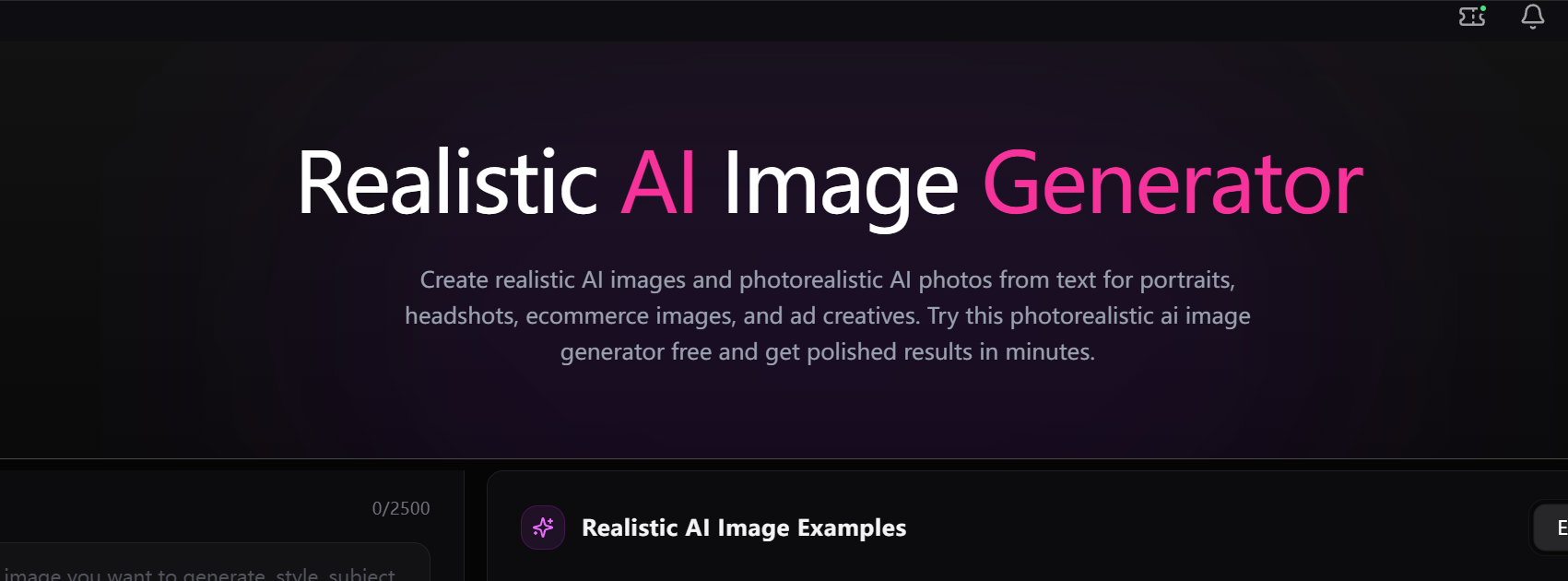 Realistic AI Image Generator